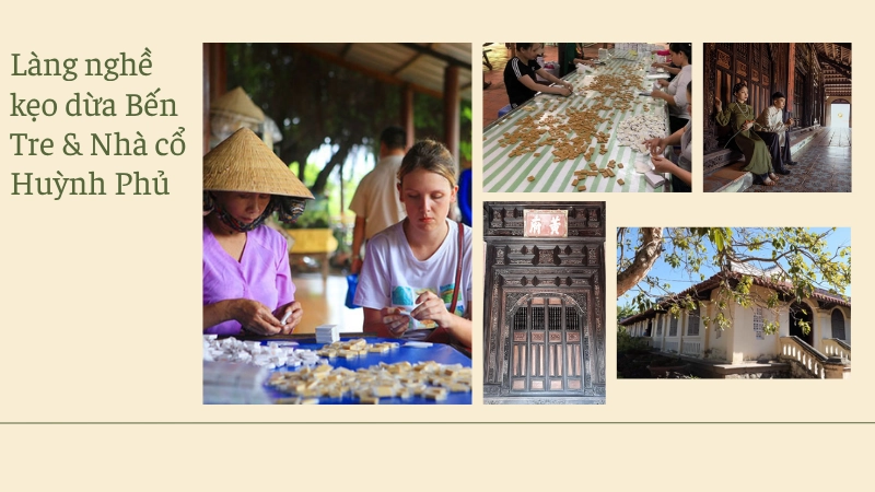 Trải nghiệm nét văn hóa đặc sắc tại làng nghề kẹo dừa