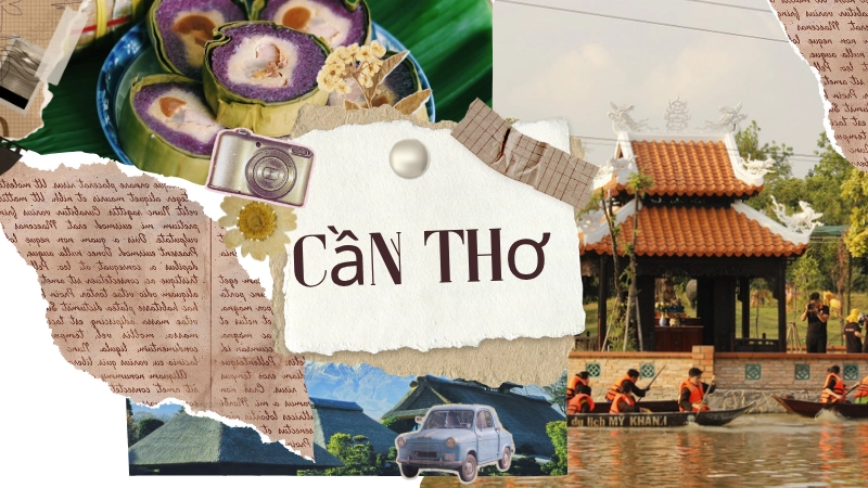 Khám phá Cần Thơ với chợ nổi sầm uất