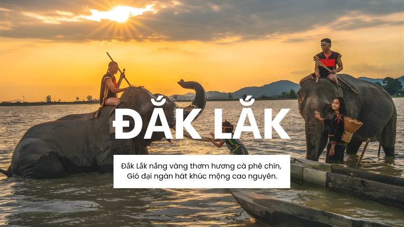 Khám phá vẻ đẹp hùng vĩ và bình yên của Đắk Lắk qua từng khung hình