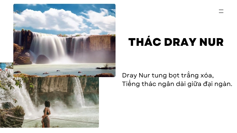 Thác Dray Nur hùng vĩ giữa núi rừng Tây Nguyên