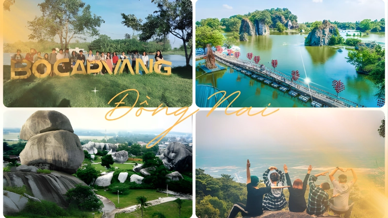 Dòng sông yên bình và cảnh sắc tươi đẹp của Đồng Nai