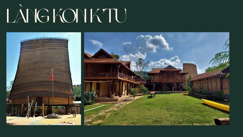 Vẻ mộc mạc của Làng Kon K’Tu giữa đại ngàn Kon Tum.