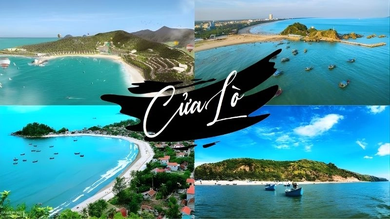 Tắm biển tại Cửa Lò