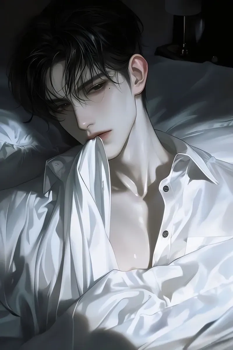 Ảnh anime nam ngầu lạnh lùng ác quỷ toát lên khí chất bí ẩn và đầy sức hút.