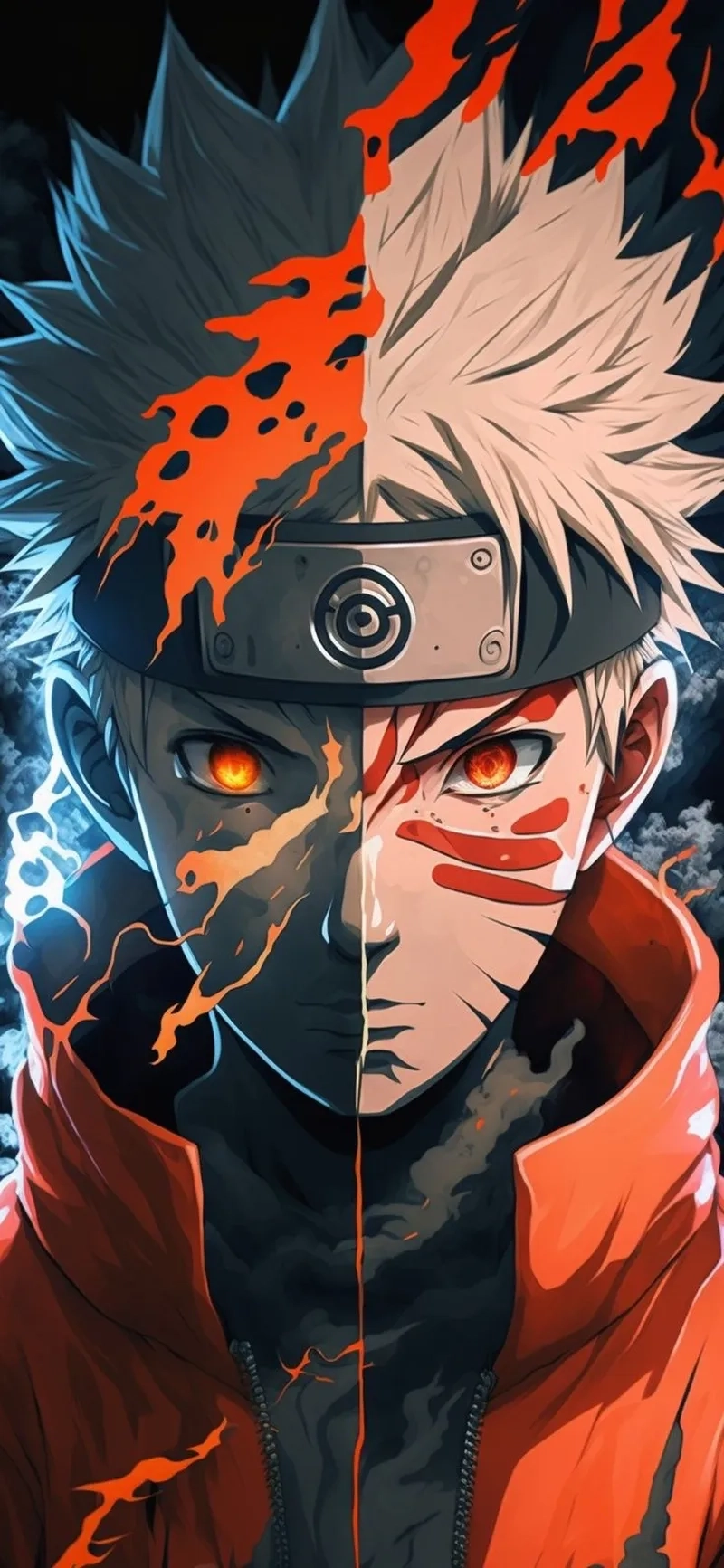 Manga naruto uzumaki đậm chất chiến binh làng lá