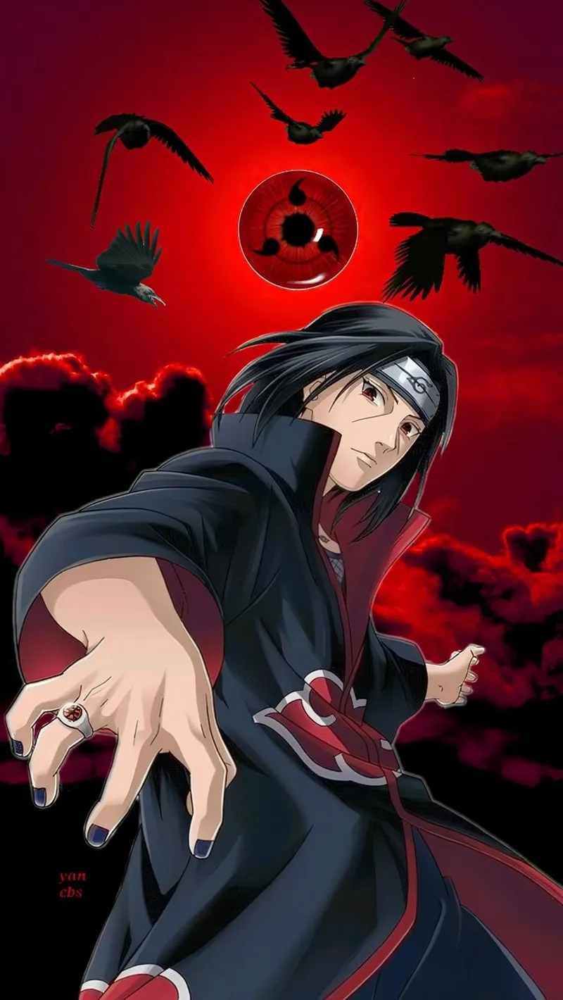 Uchiha itachi 4k hình ảnh sắc nét rất ấn tượng