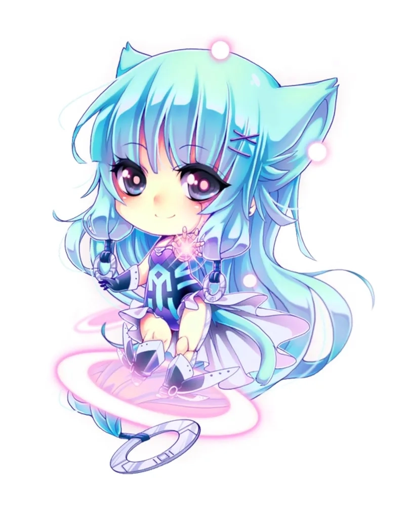Hình ảnh anime chibi nữ cute cực kỳ hút mắt