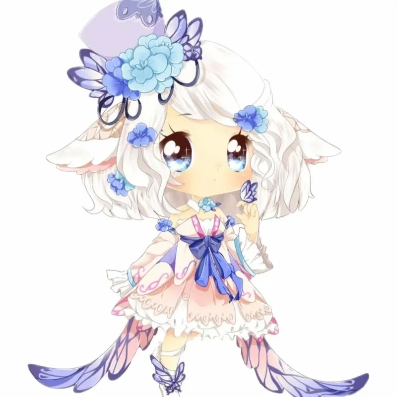 Anime nữ cute đáng yêu chibi rất được yêu thích