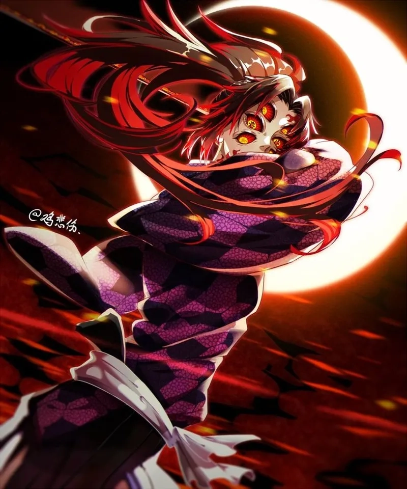 Kokushibou Demon Slayer anime là một trong những nhân vật được nhắc đến nhiều nhất.