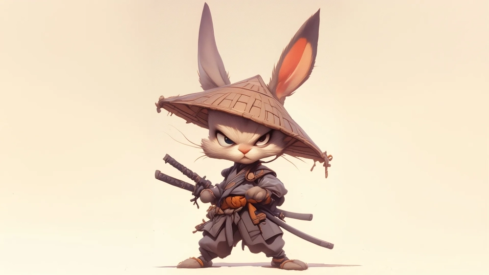 Hình nền con thỏ dễ thương nhìn rất đáng