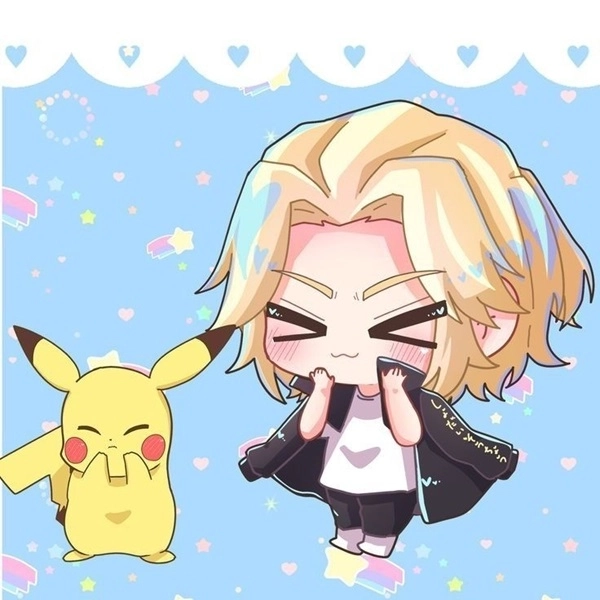 Ảnh Mikey chibi cute mang phong cách ngầu