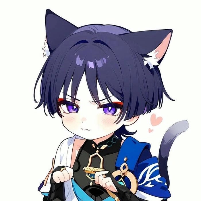 Gambar Wanderer chibi được chia sẻ nhiều