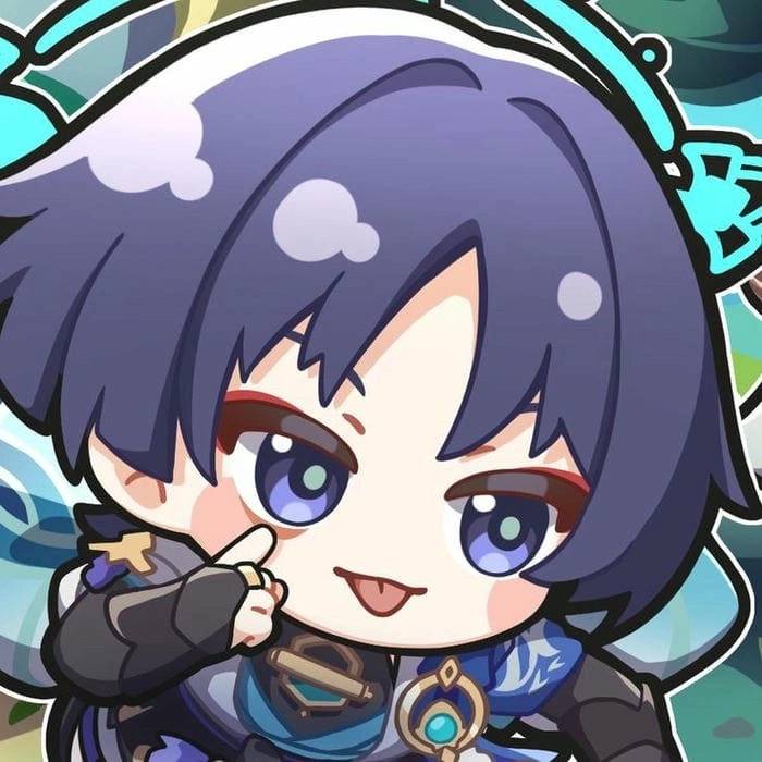 Wanderer chibi png tiện dùng cho thiết kế