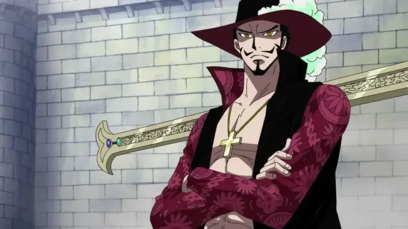 Mihawk eyes meme gây ấn tượng mạnh với đôi mắt.