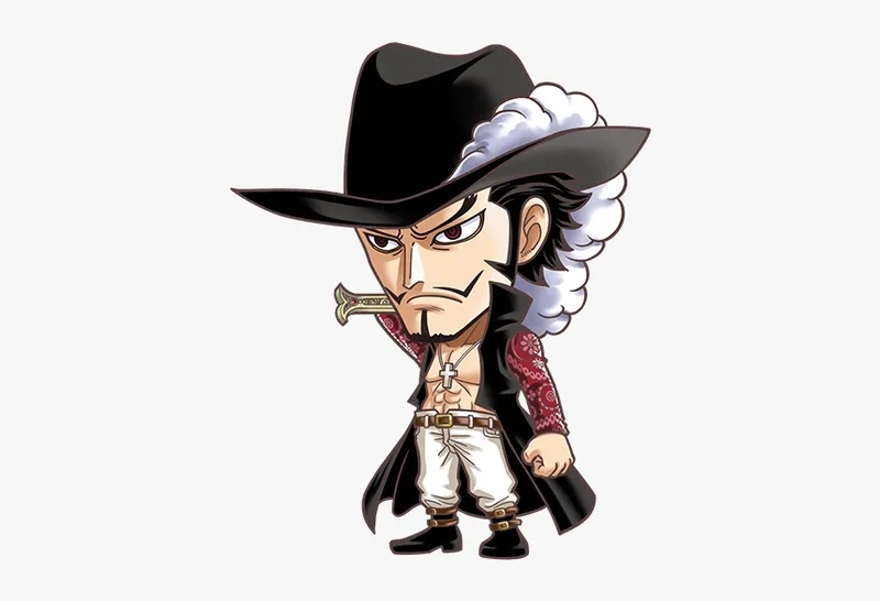 Dracule Mihawk One Piece là kiếm sĩ mạnh nhất thế giới.