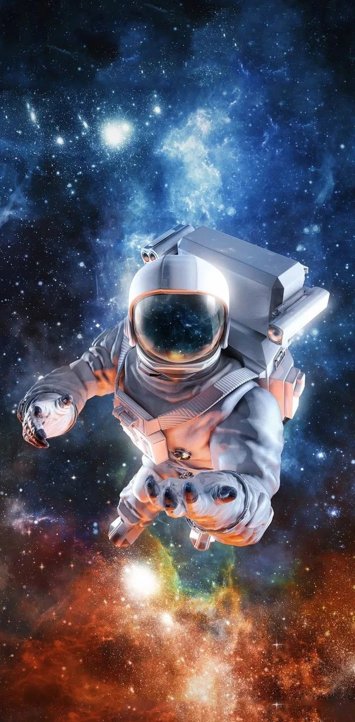 Avatar phi hành gia đôi phù hợp cho ảnh đại diện cặp đôi hoặc bạn thân.