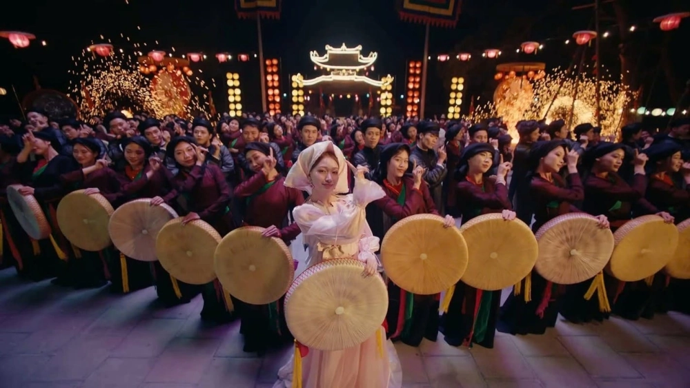 Quan họ Bắc Ninh Hội Lim được nhiều người yêu thích.