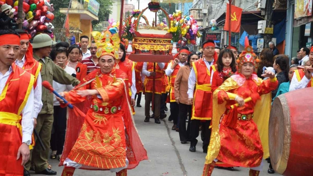 Hội Lim là lễ hội dân gian nổi tiếng Bắc Ninh.