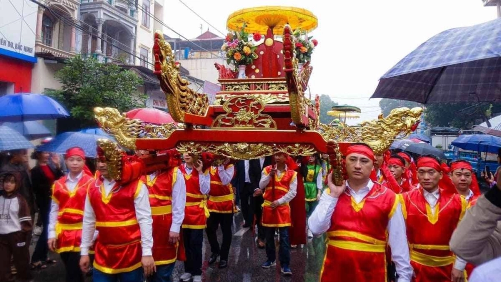 Lễ hội Hội Lim diễn ra vào mùa xuân.