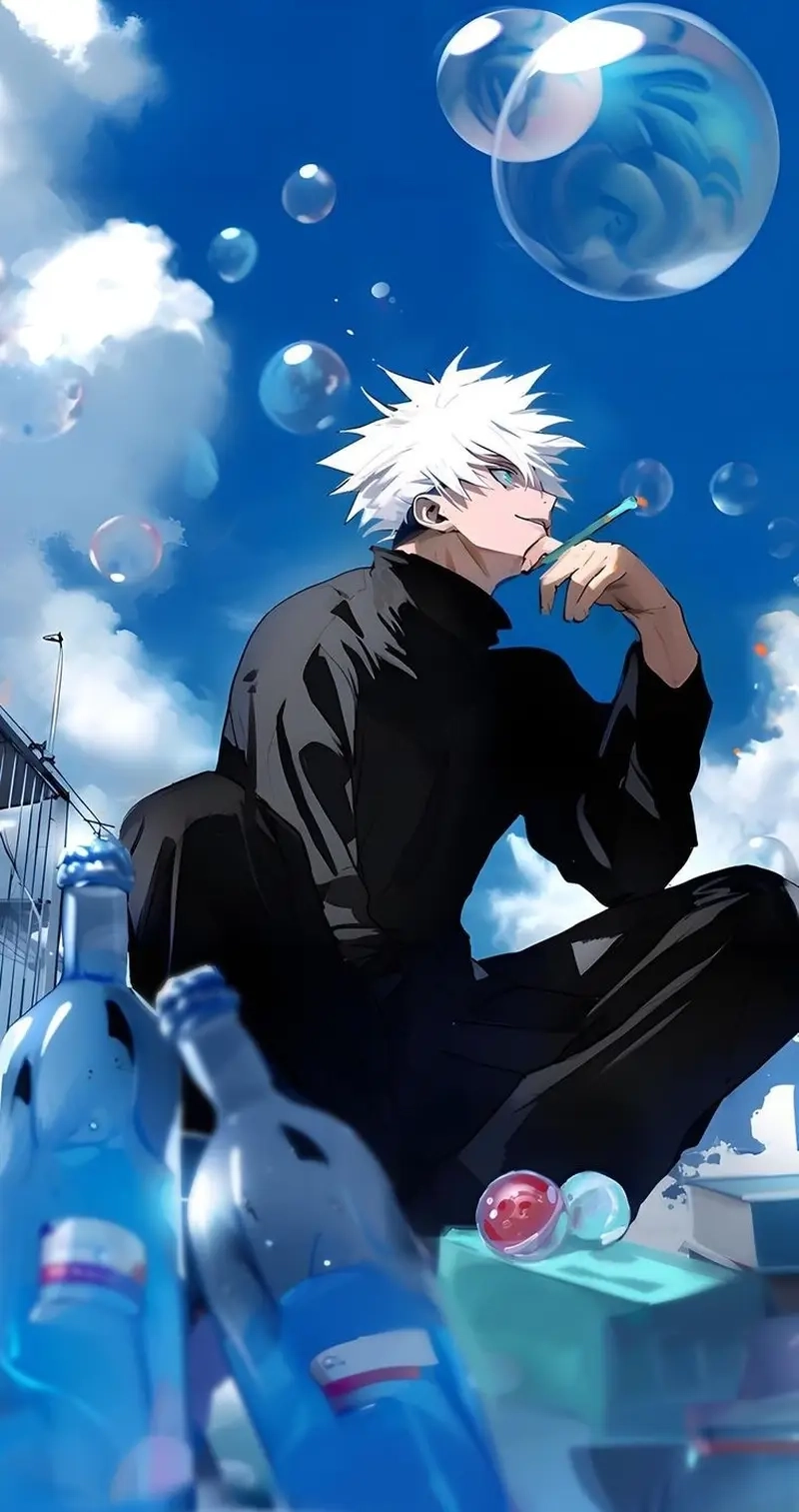 Anime ngầu nam ghi điểm nhờ tạo hình ấn tượng và khí chất nổi bật.