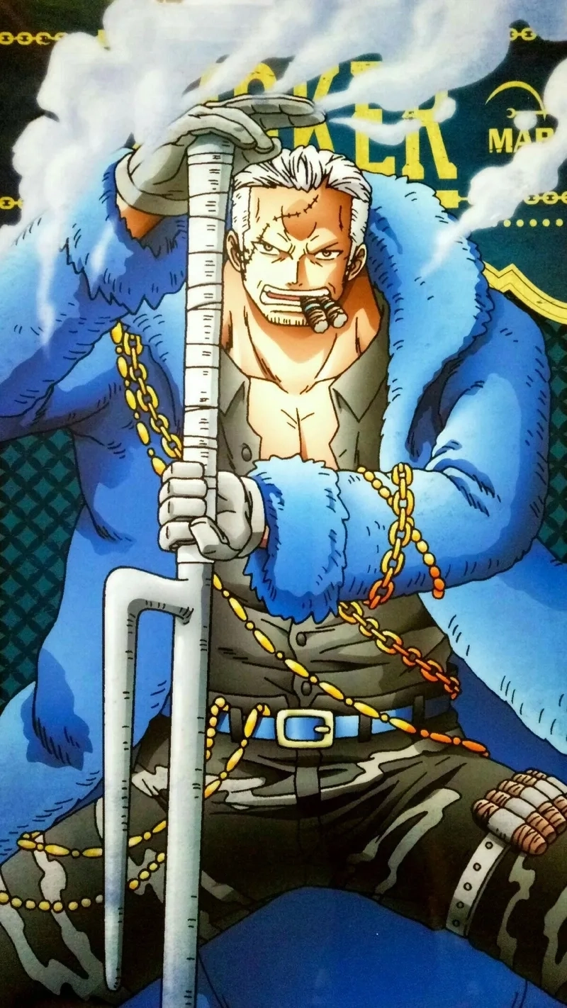 Smoker marine captain gây ấn tượng bởi phong thái cứng rắn và tinh thần chính nghĩa.