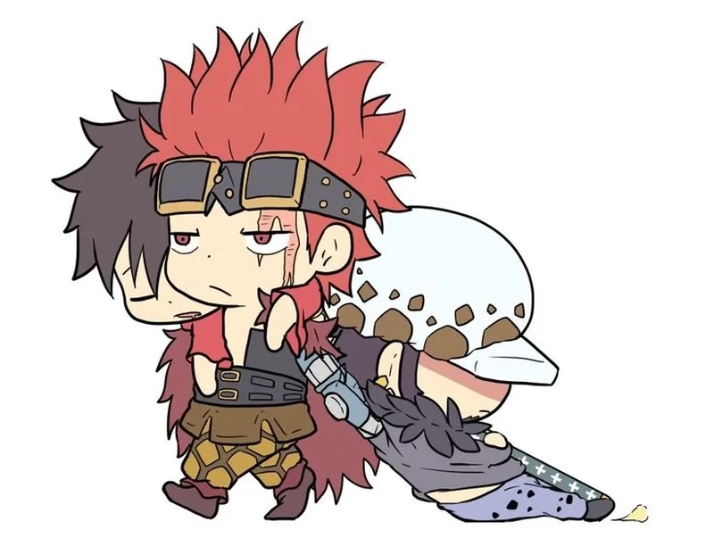 Cười sảng khoái với những khoảnh khắc chế ảnh Eustass Kid funny meme lầy lội.