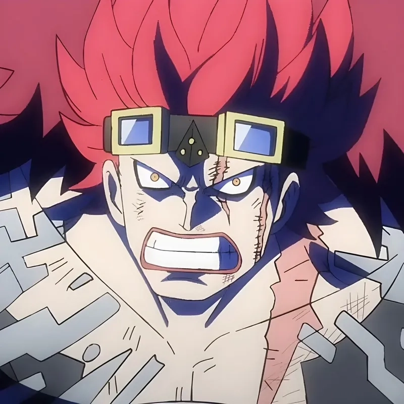 Hình nền điện thoại cực dễ thương với thiết kế Eustass Kid chibi wallpaper.