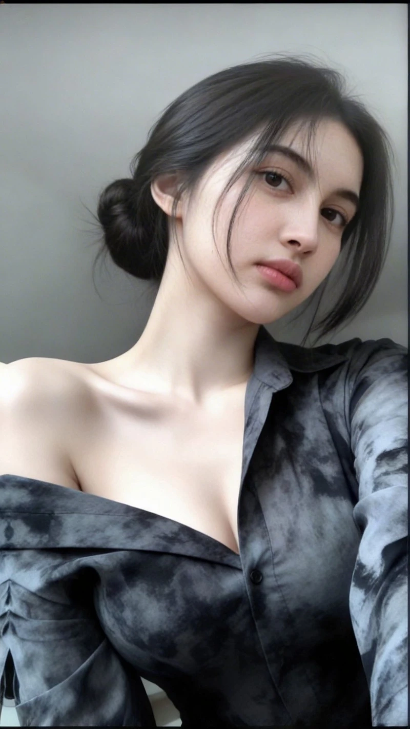 Vòng eo con kiến của gái đẹp mặc áo trễ vai ôm body