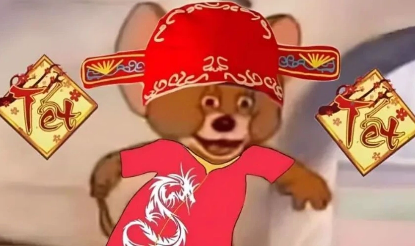 Meme chúc Tết 2026 gửi người thân bựa lầy lội